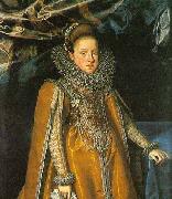 POURBUS, Frans the Younger Portrait of Maria Magdalena of Austria Sweden oil painting artist